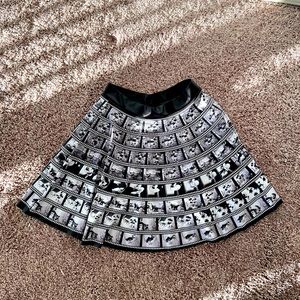 Black milk Steamboat Willie retro Disney Mickey Mouse skirt
